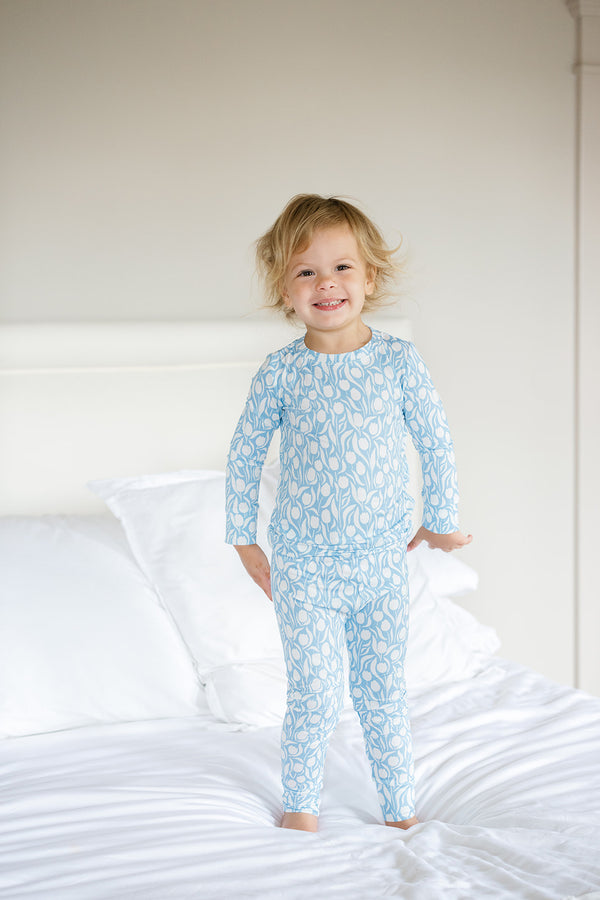 Tulips 2 Piece Pajama Set