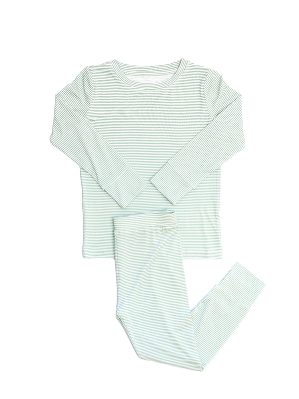 Mini Stripe 2 Piece Pajama Set