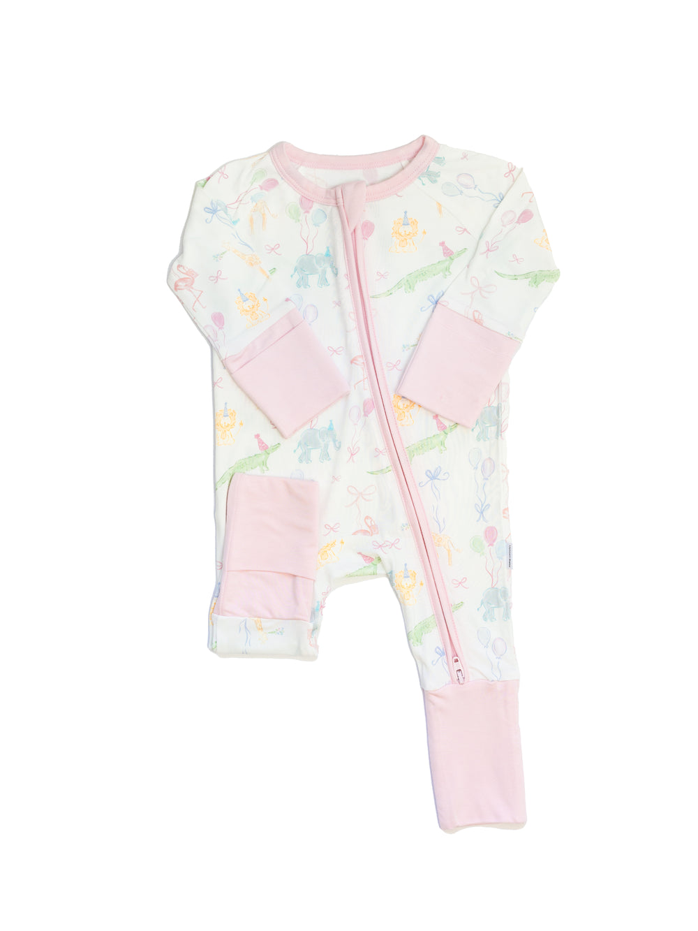 Birthday Zoo Animals - Sleep Romper